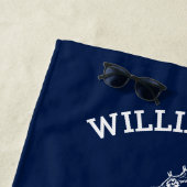 Mariene en Witte Stripe Beach House | Seapaard Strandlaken (In situ)