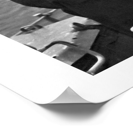 Mariene foto's op het werk poster (Hoek)