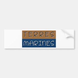 Mariene gronden bumpersticker