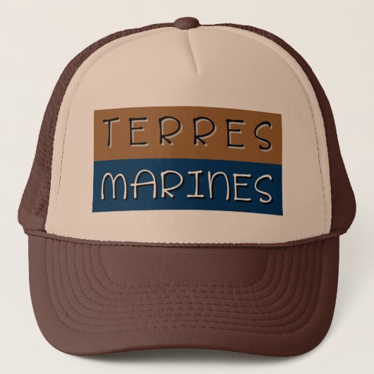 Mariene gronden trucker pet (Voorkant)