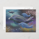 Mariene habitat briefkaart (Voorkant / Achterkant)