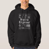 Mariene Ingenieur Hoodie (Voorkant)