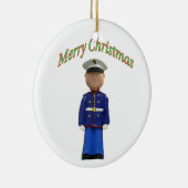 Mariene kerstversiering keramisch ornament (Rechts)