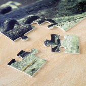Mariene leguaan en lava hagedis legpuzzel (Zijkant)