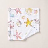 Mariene Leven en Anchors Bad Handdoek (Wasdoekje)