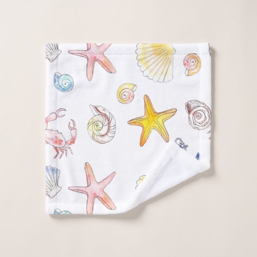 Mariene Leven en Anchors Bad Handdoek (Wasdoekje)