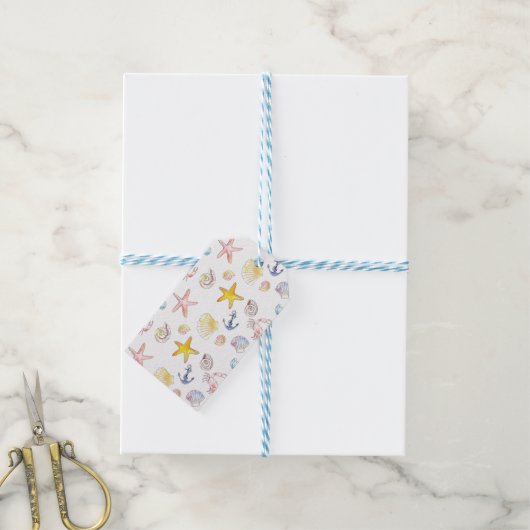 Mariene Leven en Anchors Cadeaulabel (Met Touw)