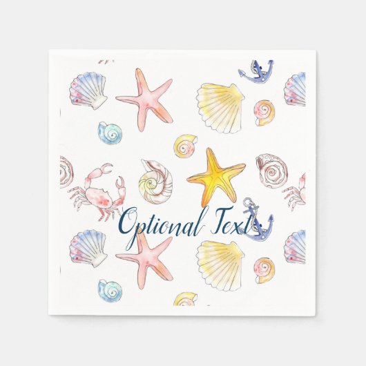 Mariene Leven en Anchors Servet (Voorkant)