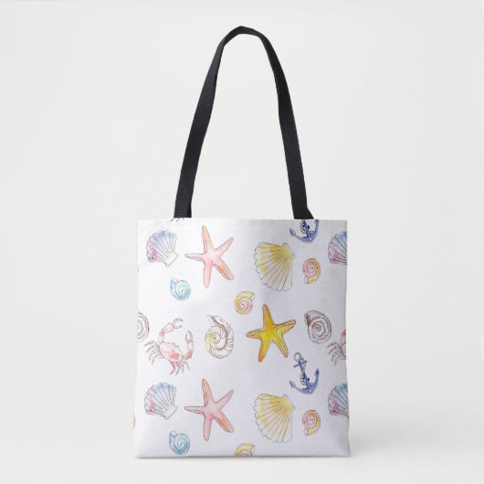 Mariene Leven en Anchors Tote Bag (Voorkant)