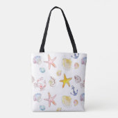 Mariene Leven en Anchors Tote Bag (Achterkant)