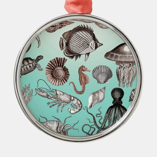 Mariene Leven Metalen Ornament (Voorkant)