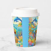 Mariene Leven Papieren Bekers (Links)