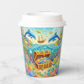 Mariene Leven Papieren Bekers (Achterkant)