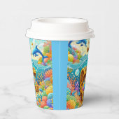 Mariene Leven Papieren Bekers (Rechts)