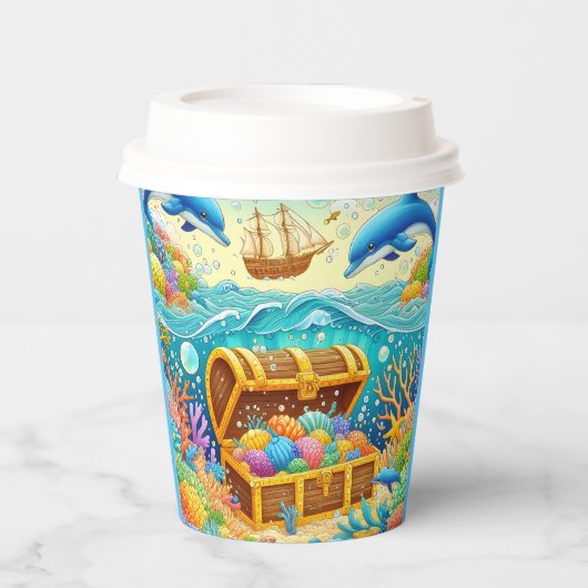 Mariene Leven Papieren Bekers (Voorkant)