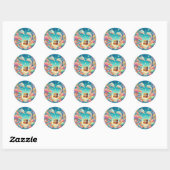 Mariene Leven Ronde Sticker (Vel)