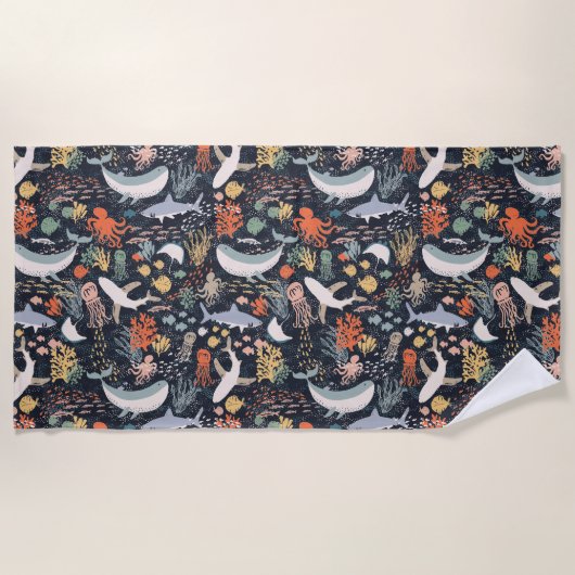 Mariene Leven Strandlaken (Voorkant)