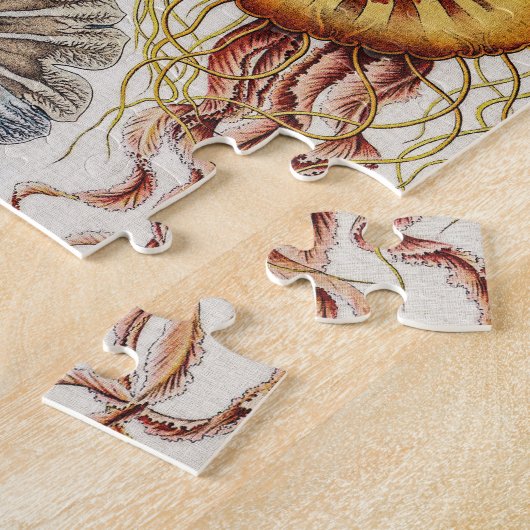 Mariene levensillustratie - Ernst Haeckel Legpuzzel (Zijkant)