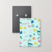 mariene magie button (Voorkant / Achterkant)