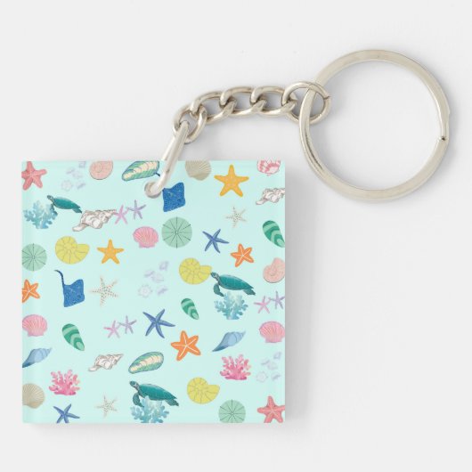 mariene magie sleutelhanger (Achterkant)