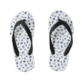 Mariene Motif met zeepaarden Kinder Teenslippers (Voetbed)