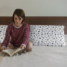 Mariene Motif met zeepaarden