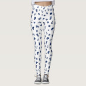 Mariene Motif met zeepaarden Leggings (Voorkant)