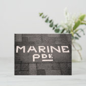 Mariene parade, Napier, Nieuw-Zeelandse kaart (Staand voorkant)