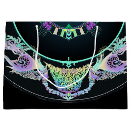 Mariene schets in neon groot cadeauzakje