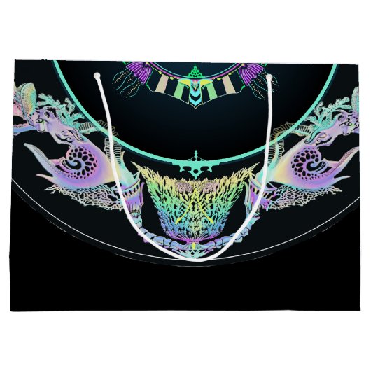 Mariene schets in neon groot cadeauzakje (Achterkant)