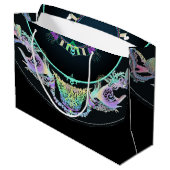 Mariene schets in neon groot cadeauzakje (Achterkant Gekanteld)