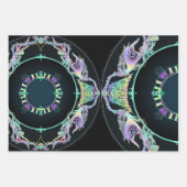 Mariene schets in neon inpakpapier vel (Voorkant)