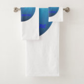 Mariene schoonheid gletsjer- bad handdoek (Insitu)