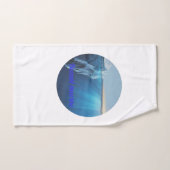 Mariene schoonheid gletsjer- bad handdoek (Handdoek)