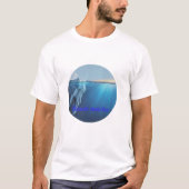 Mariene schoonheid gletsjer- t-shirt (Voorkant)