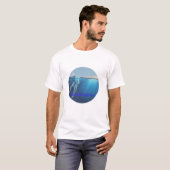Mariene schoonheid gletsjer- t-shirt (Voorkant volledig)