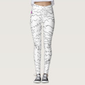 Mariene thema leggings (Voorkant)
