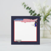 Mariene Uitnodiging (Staand voorkant)