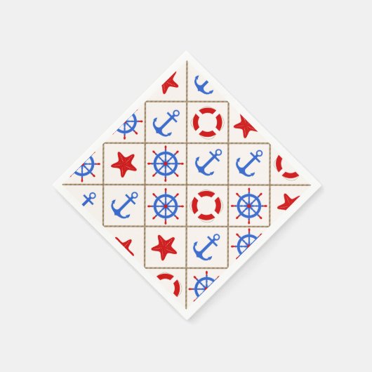 Mariene wandeling. servet (Hoek)