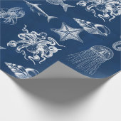 Mariene Waterverf Mariene Dieren Cadeaupapier (Hoek)