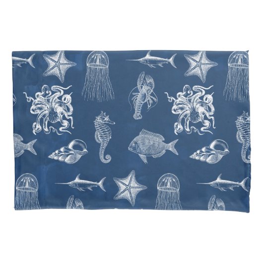 Mariene Waterverf Mariene Dieren Kussensloop (Voorkant-Links)