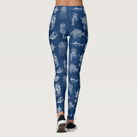 Mariene Waterverf Mariene Dieren Leggings (Achterkant)