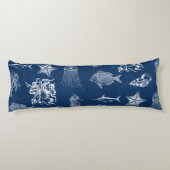 Mariene Waterverf Mariene Dieren Lichaamskussen (Achterkant)