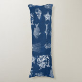 Mariene Waterverf Mariene Dieren Lichaamskussen (Voorkant Verticaal)