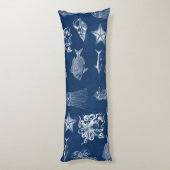 Mariene Waterverf Mariene Dieren Lichaamskussen (Achterkant (Verticaal))