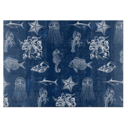 Mariene Waterverf Mariene Dieren Snijplank (Voorkant)