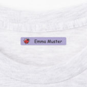 Marienkäfer - blau grün lila - 96 schmale Kinder  Labels (Aangebracht)