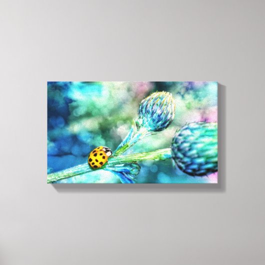 Marienkäfer Canvas Afdruk (Voorkant)