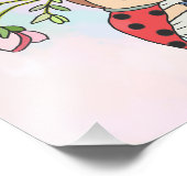 Marienkäfer  foto afdruk (Hoek)