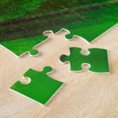 Marienkäfer in grüner Natur Legpuzzel (Zijkant)